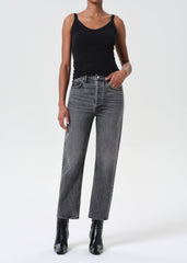 90's Pinch Waist Crop in Audit