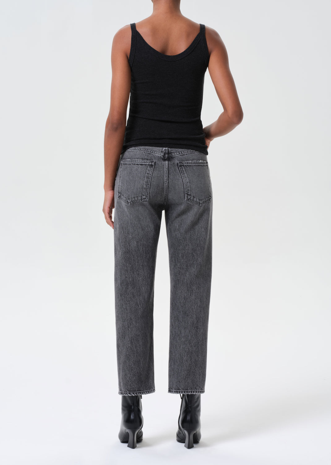 90's Pinch Waist Crop in Audit