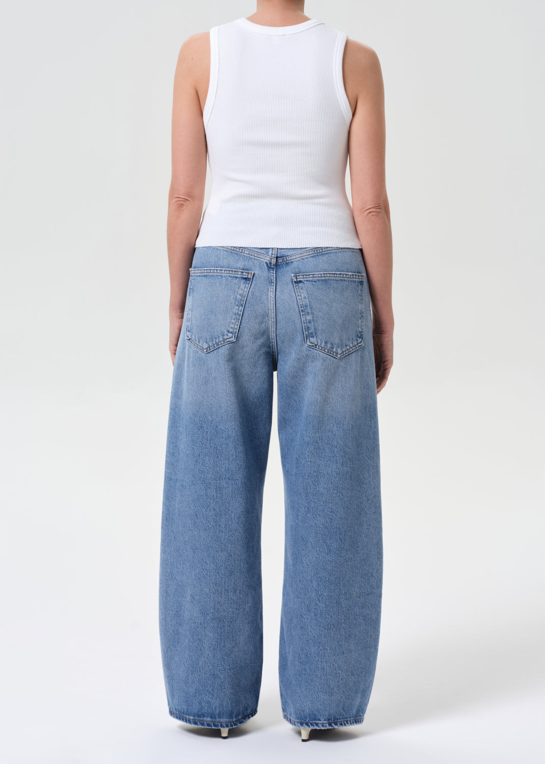 Low Curve Crop Jean in Fairway