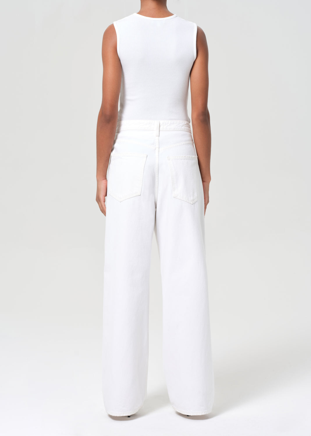 Vana Fold Jean in Milkshake