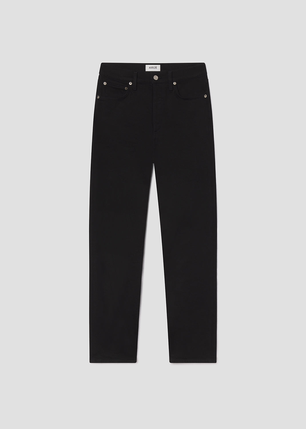 90's Pinch Waist High Rise Straight Long (Comfort Stretch) in Cover