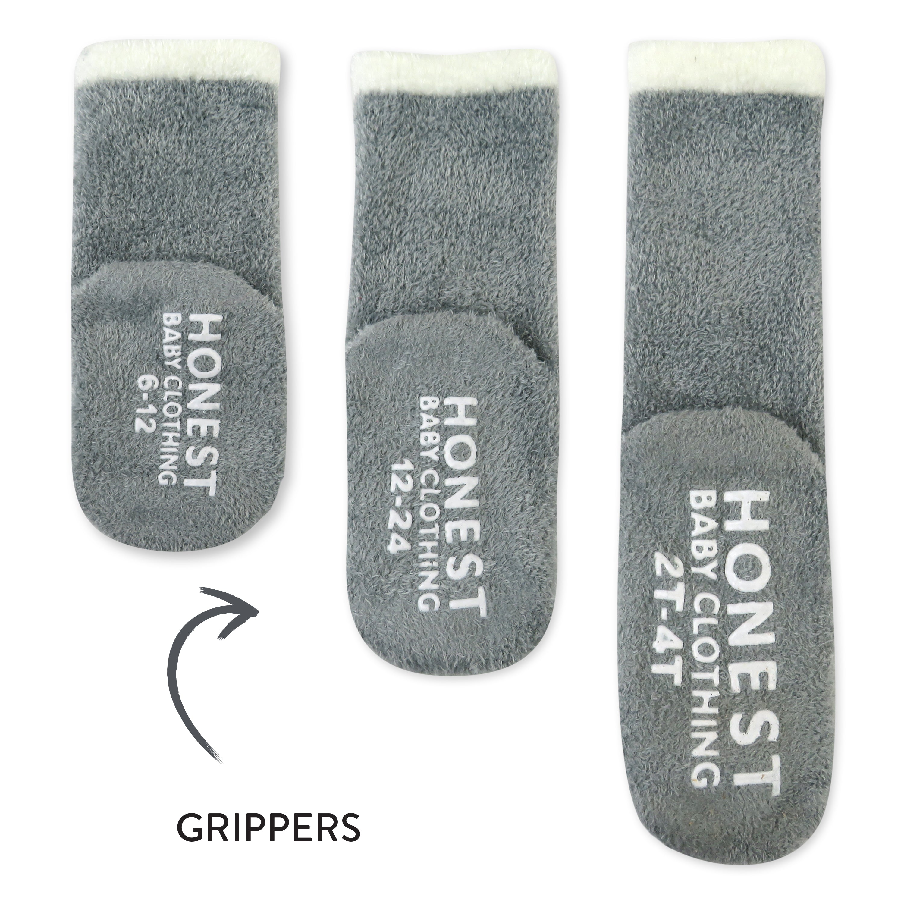 2-Pack Cozy Socks Sustainably Made for Baby & Toddler