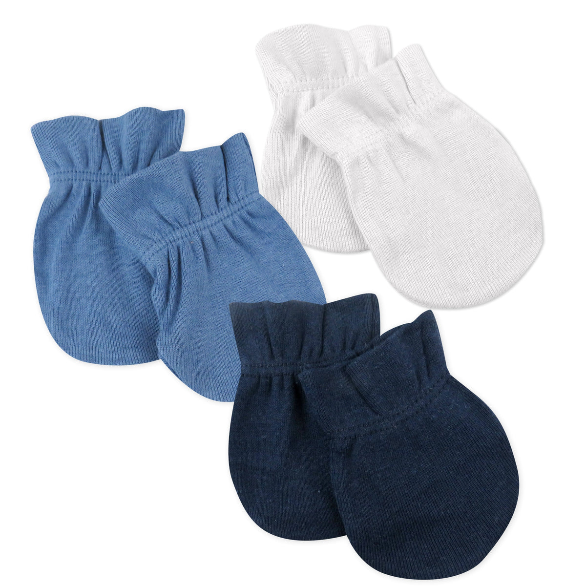 3-Pack Organic Cotton Mitts