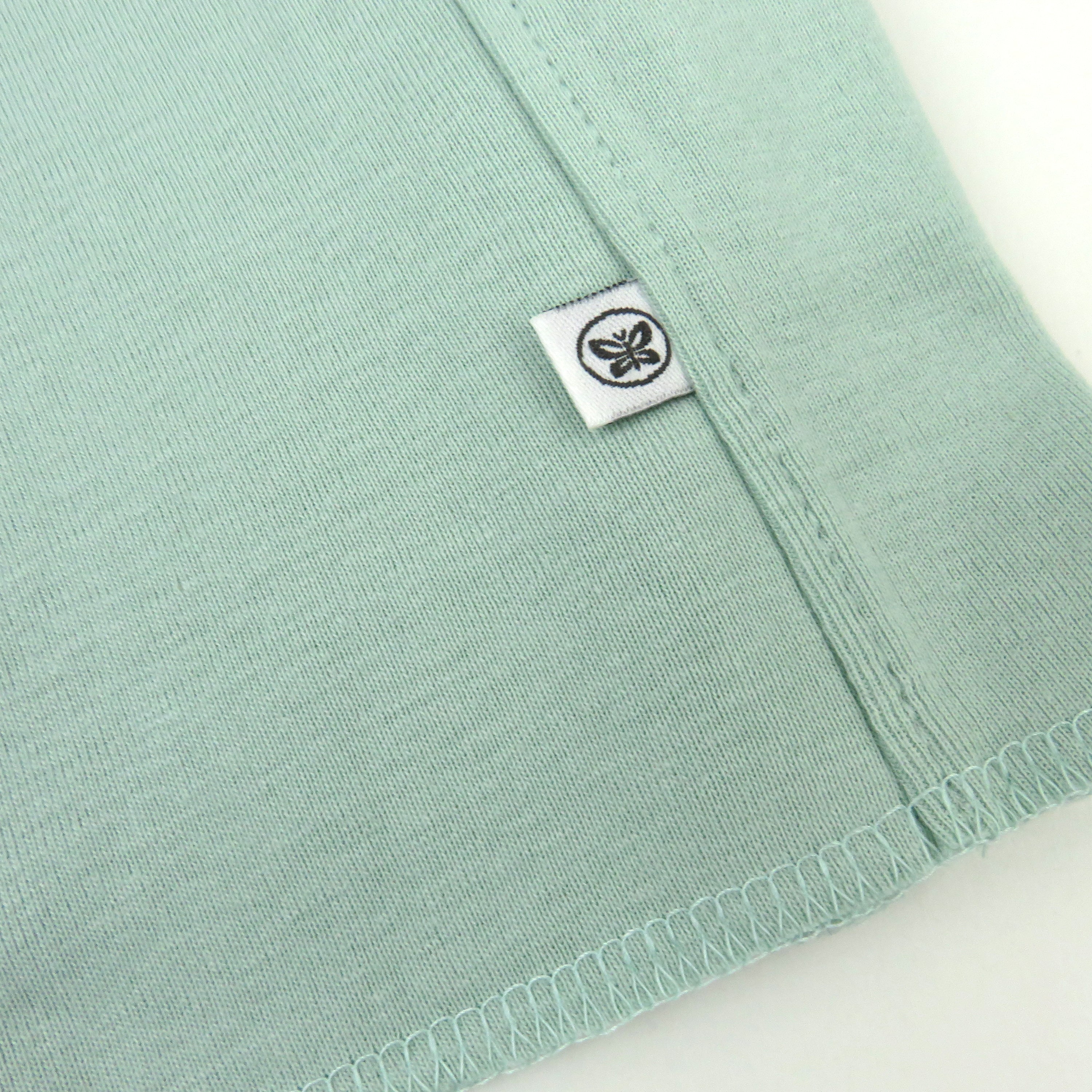 5-Pack Organic Cotton Knit Tri-fold Burp Cloths