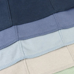 5-Pack Organic Cotton Knit Tri-fold Burp Cloths