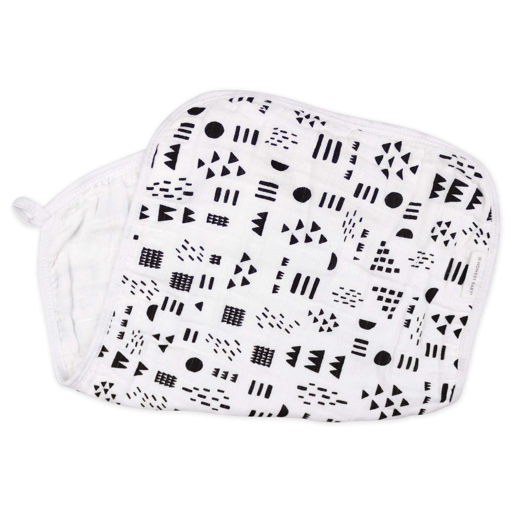 5-Pack Organic Cotton Multi-layer Woven Burp Cloths