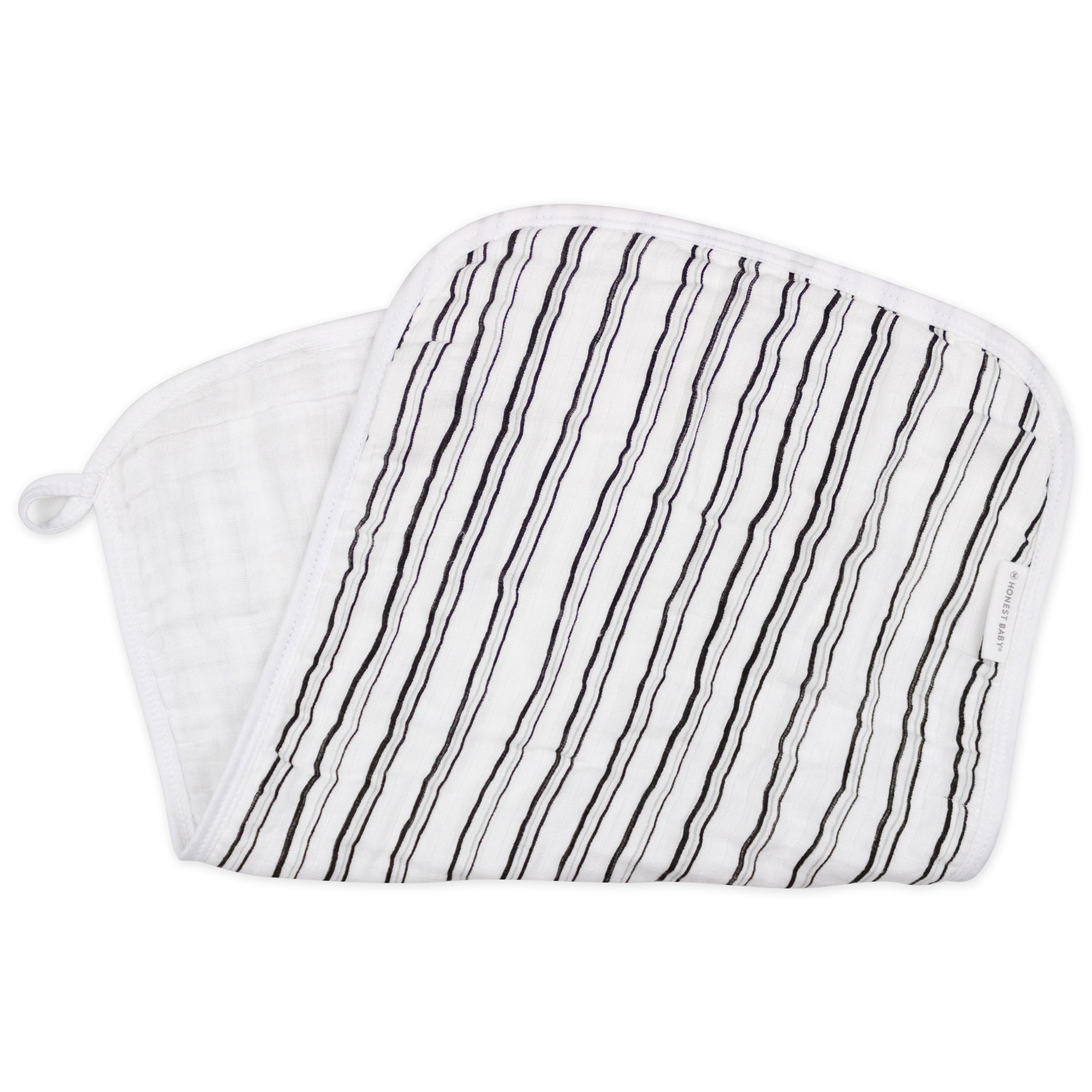 5-Pack Organic Cotton Multi-layer Woven Burp Cloths