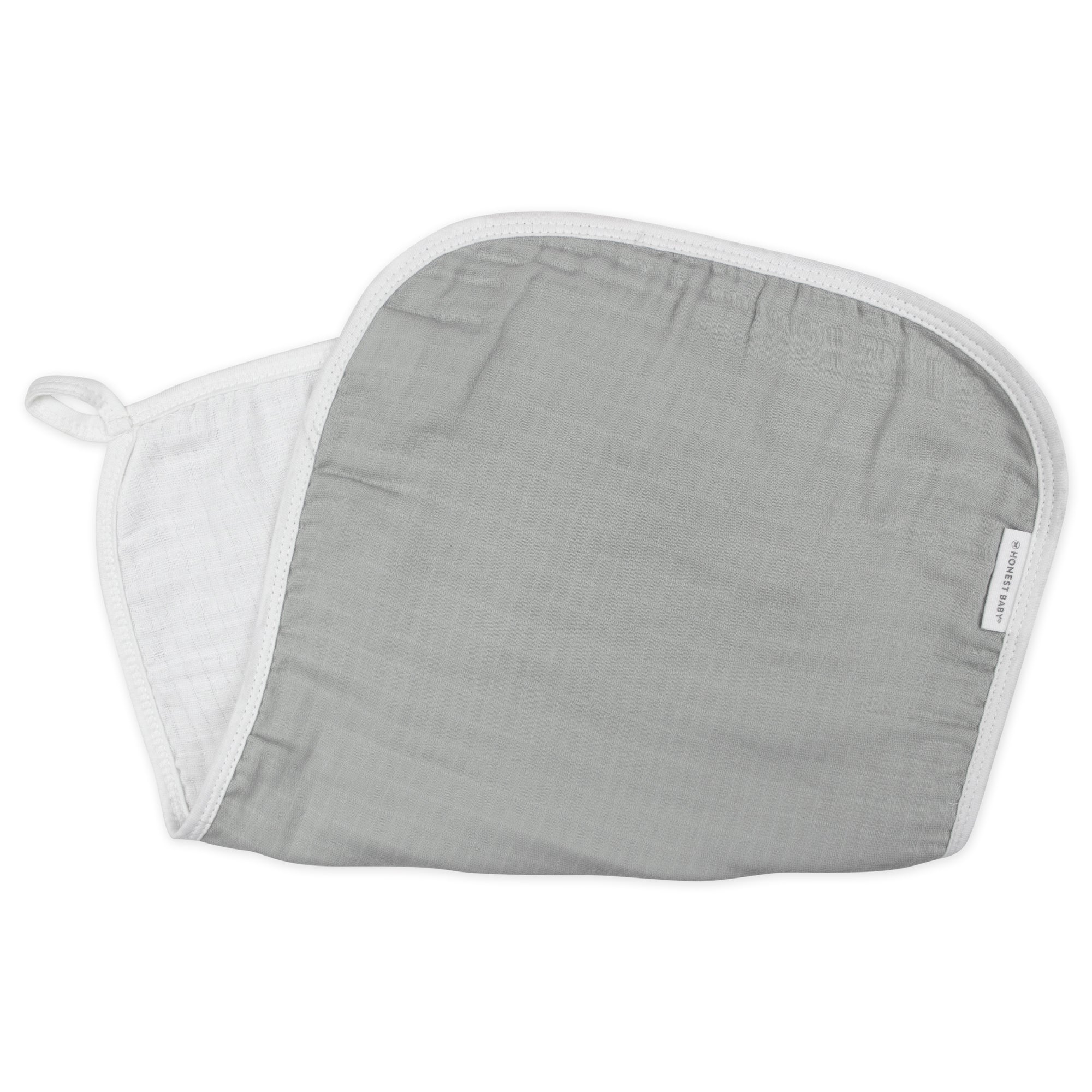 5-Pack Organic Cotton Multi-layer Woven Burp Cloths