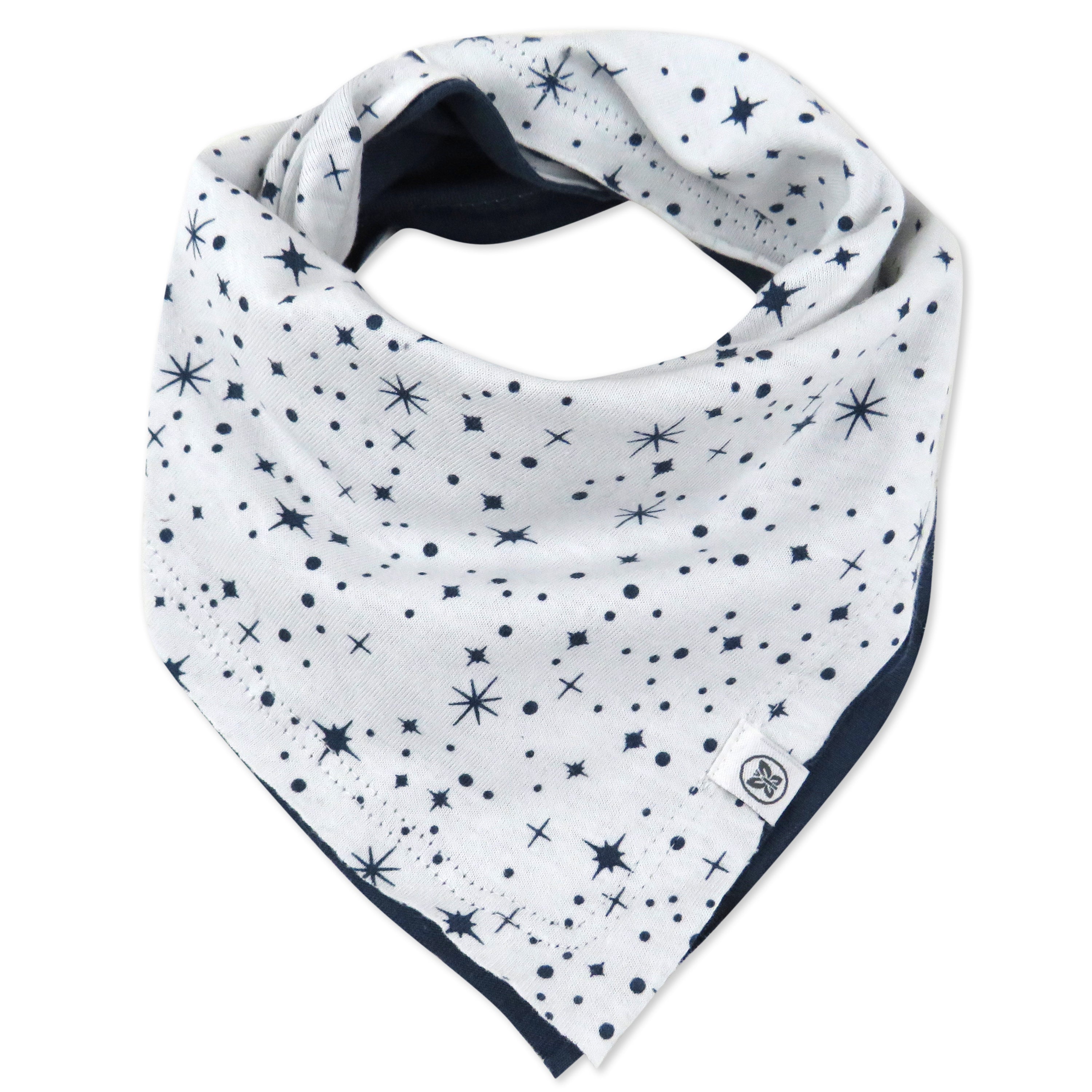 Multipack Organic Cotton Reversible Bandana Bibs
