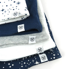 5-Pack Organic Cotton Beanie Hats