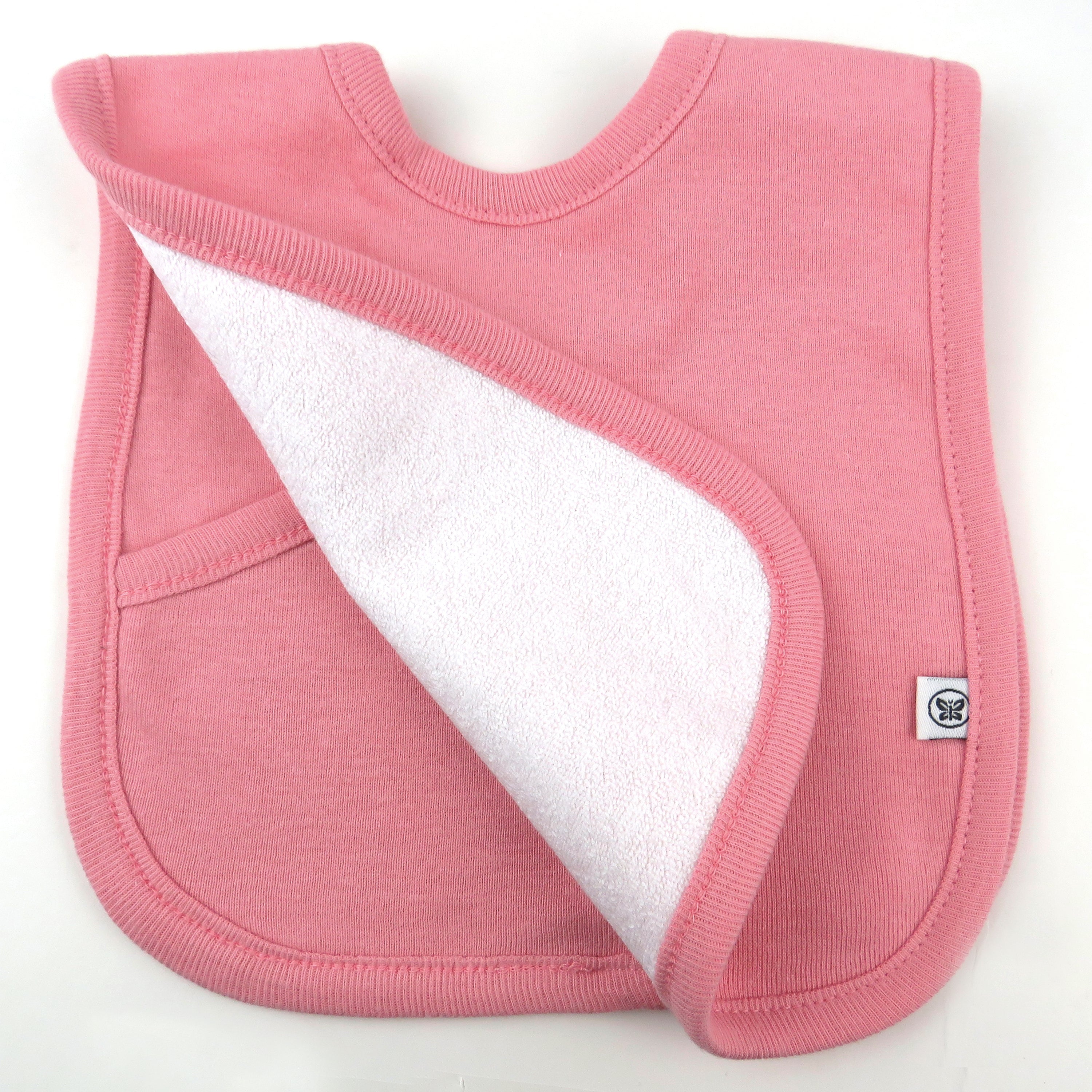 5-Pack Organic Cotton 4 in 1 Reversible Bibs