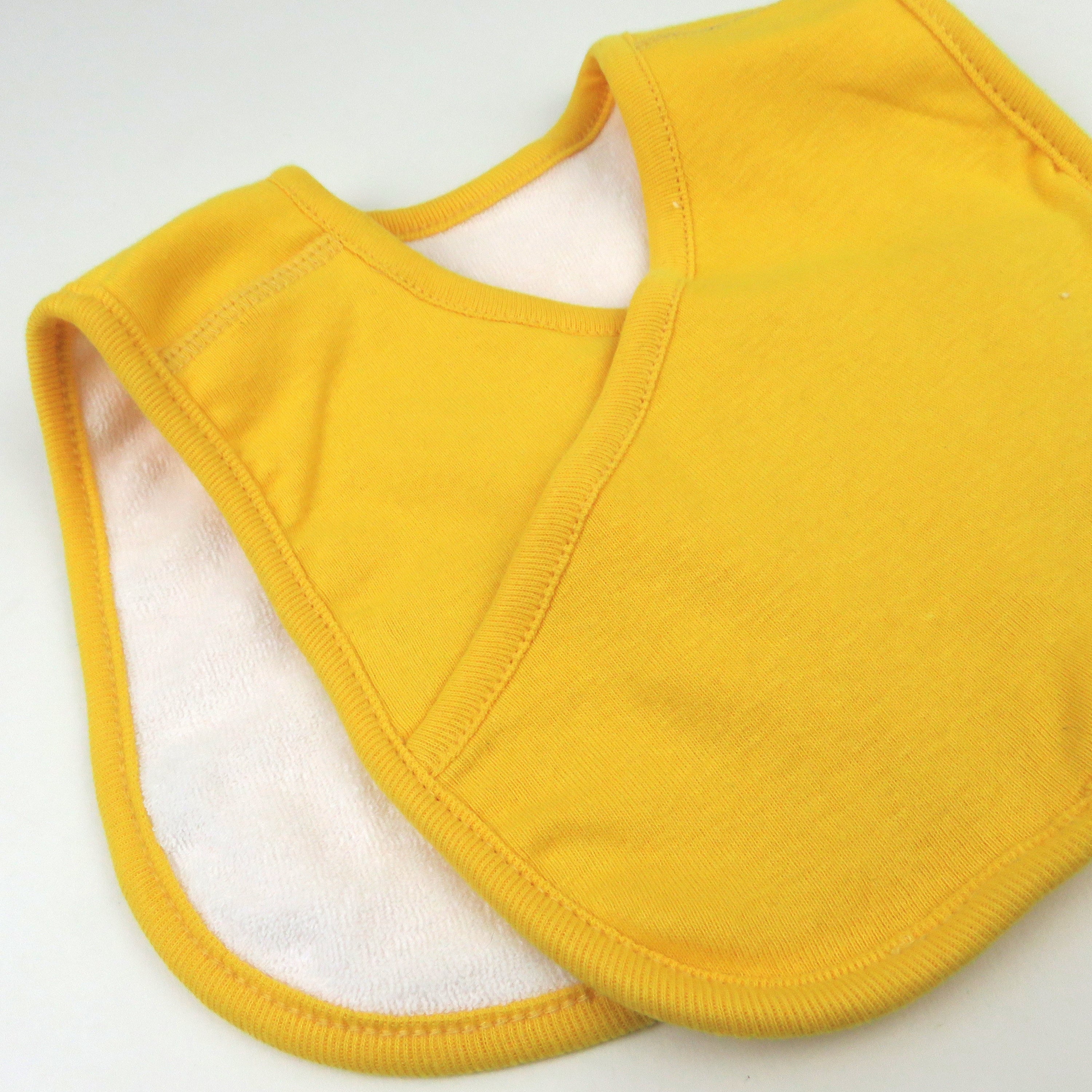 5-Pack Organic Cotton 4 in 1 Reversible Bibs