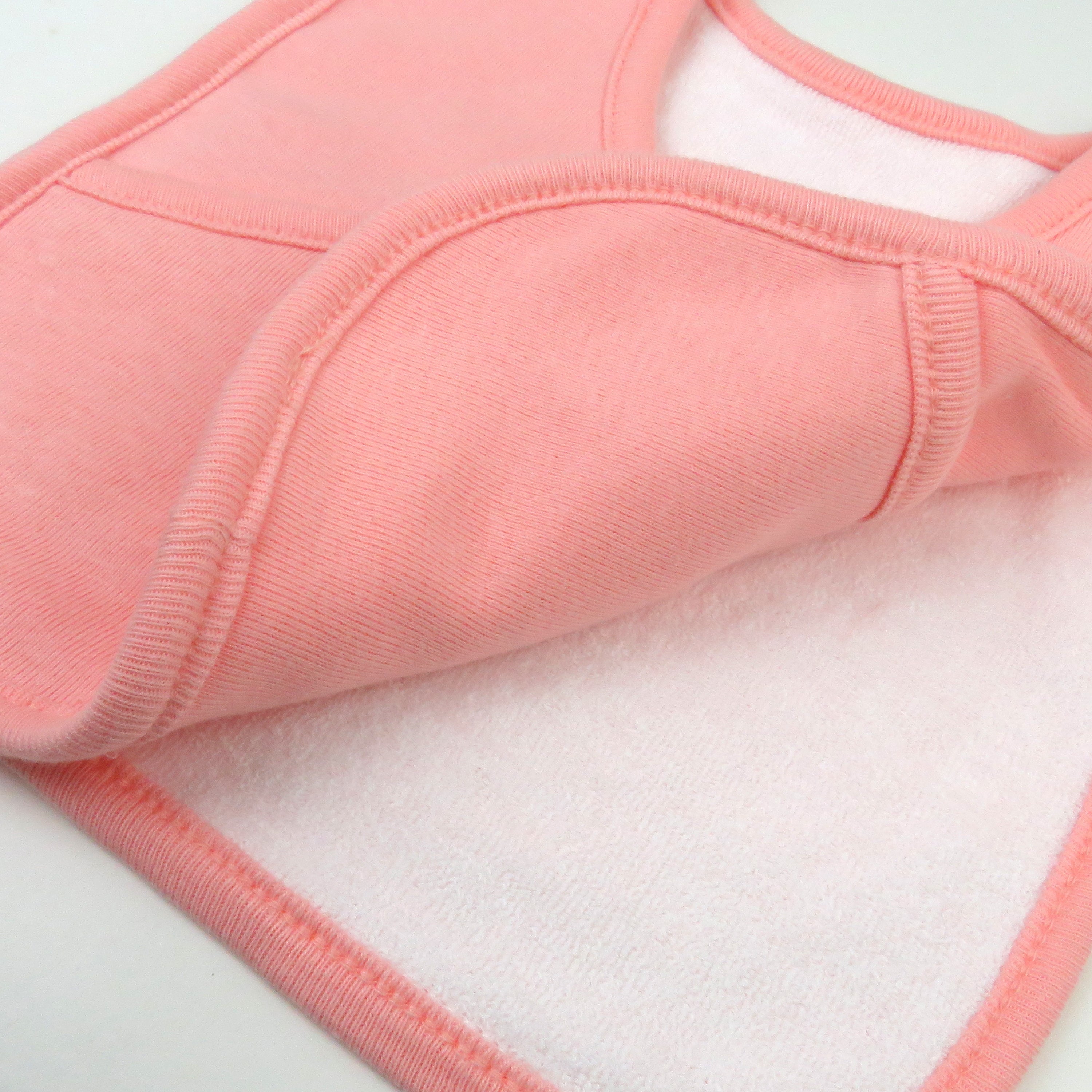 5-Pack Organic Cotton 4 in 1 Reversible Bibs