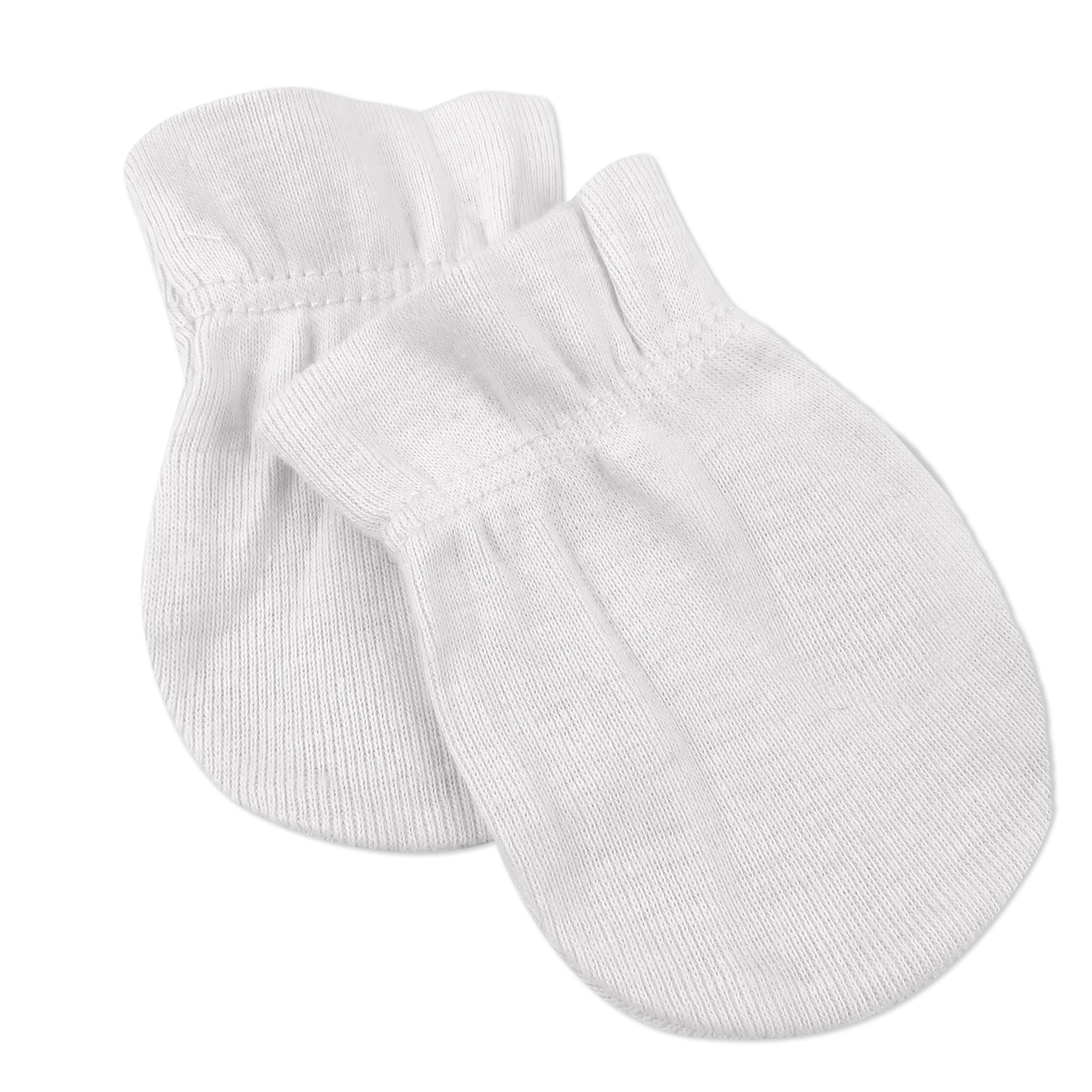 6-Piece Organic Cotton Mitt and Hat Set