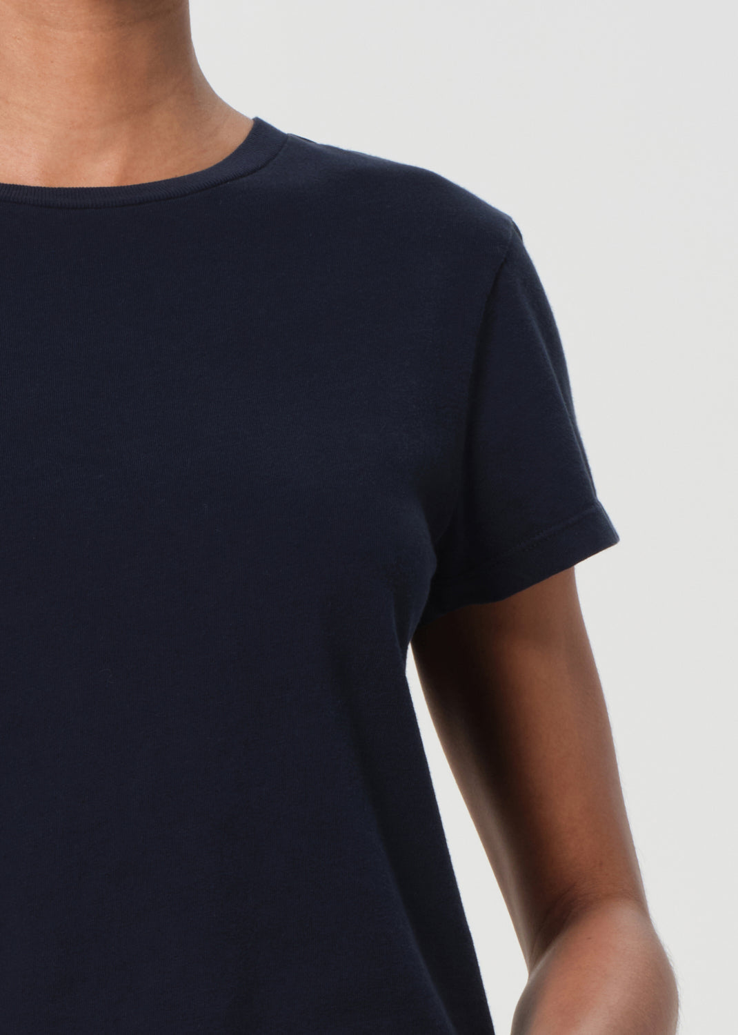 Adine Shrunken Tee in Storm