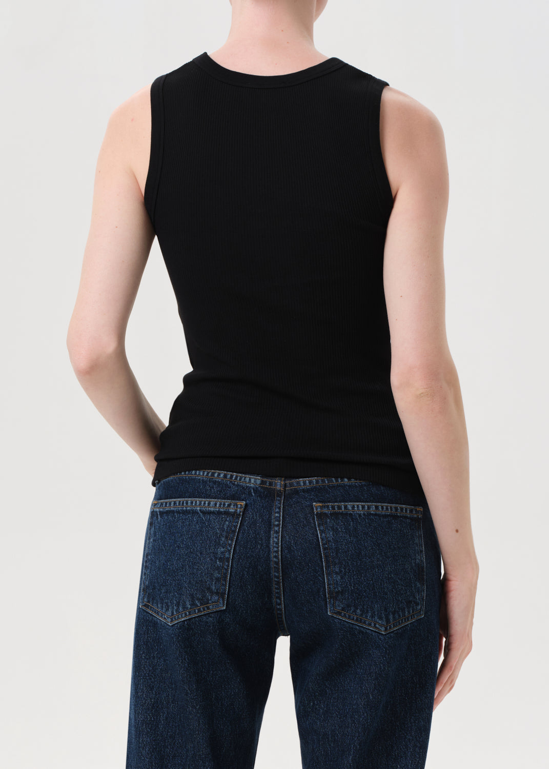 Poppy Tank in Black
