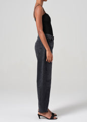 Luna High Rise Pieced Taper in Posses