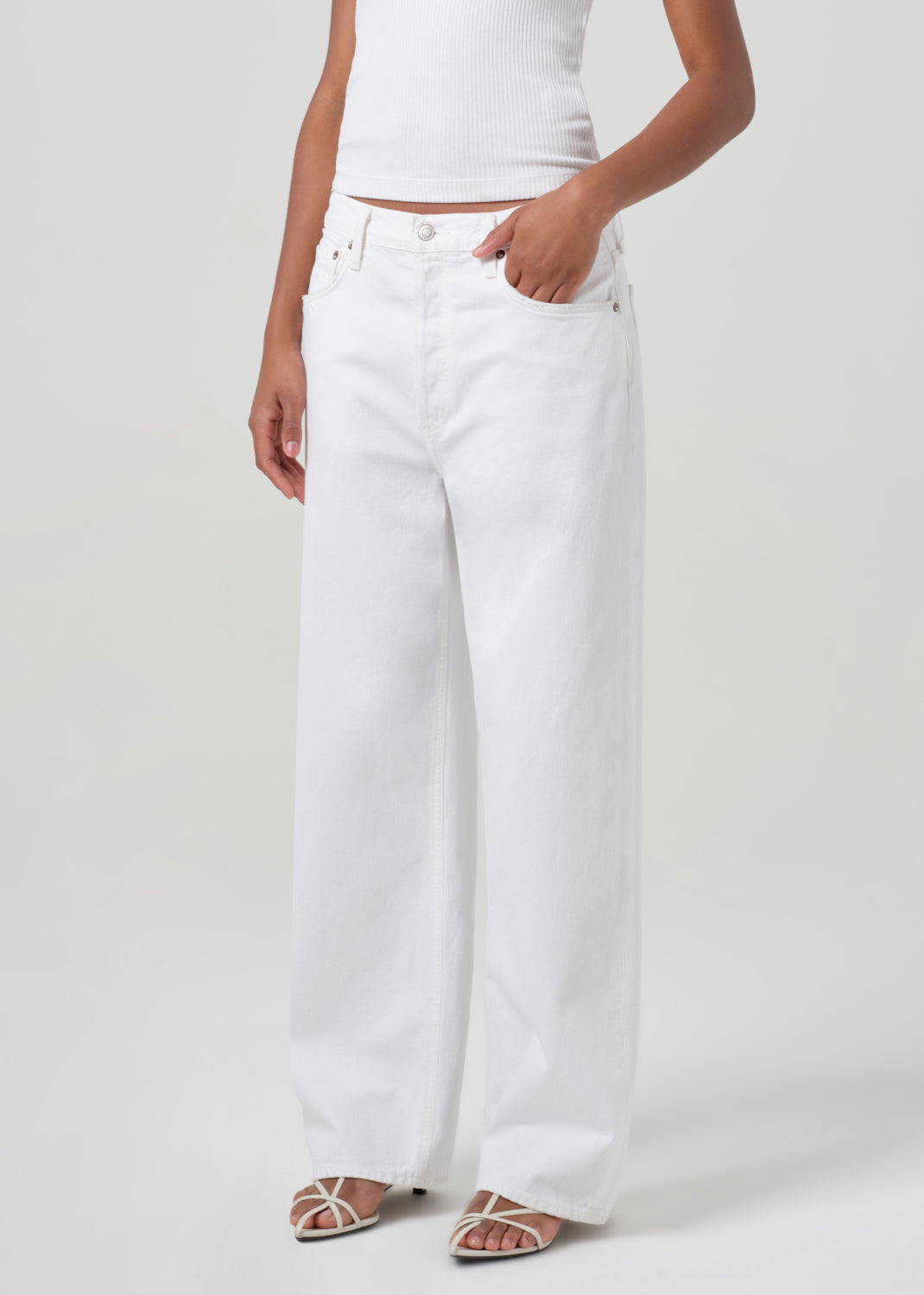 Low Slung Baggy 30.5 in Milkshake