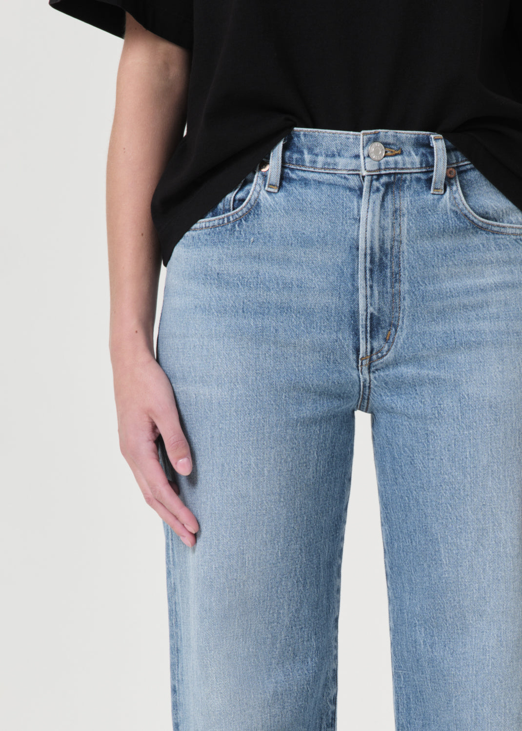 Harper Straight Jean (Stretch) in Flash