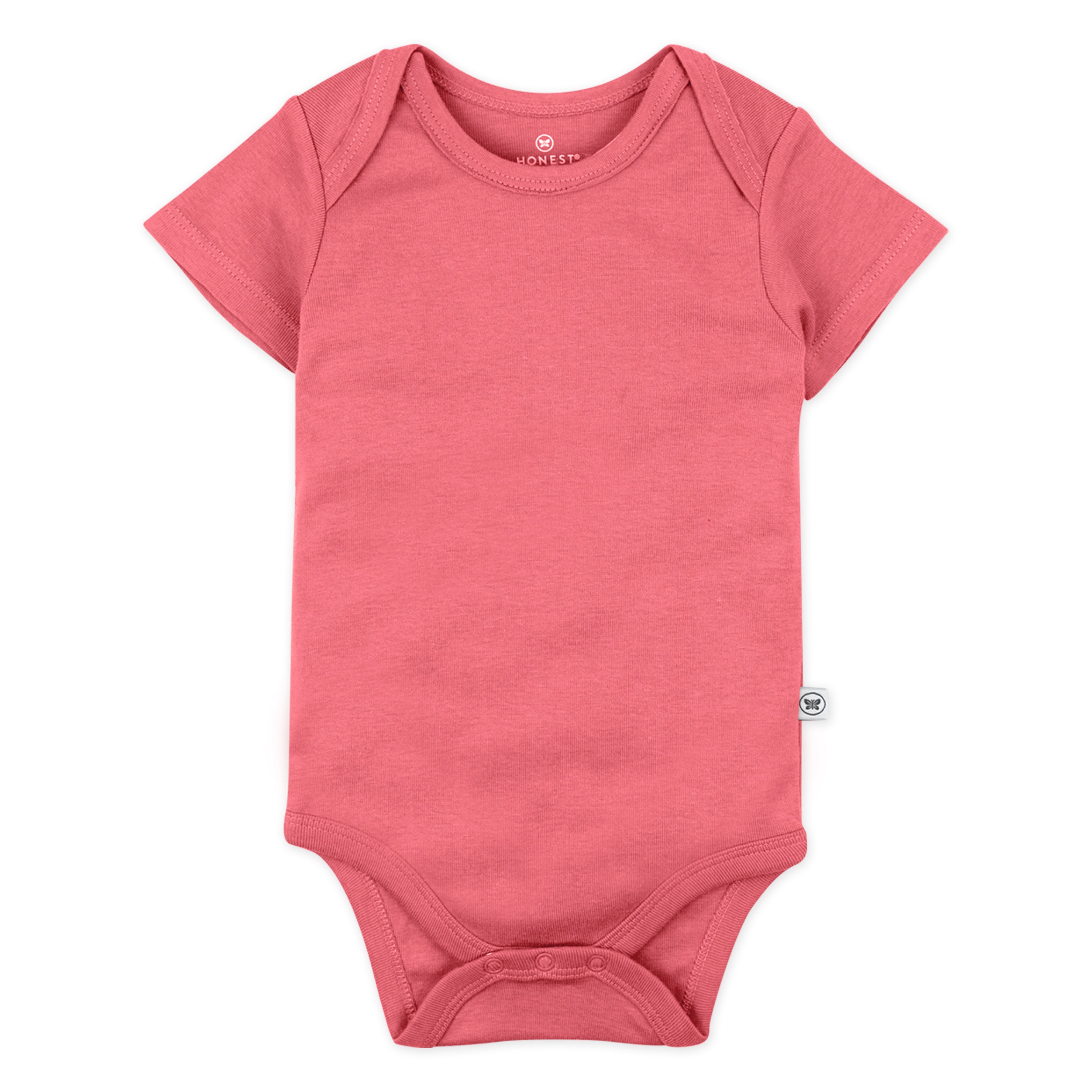 10-Pack Organic Cotton Short Sleeve Bodysuits