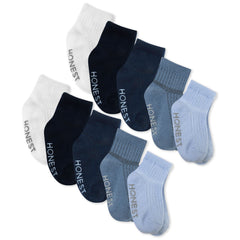 10-Pack Cozy Socks Sustainably Made Bundle