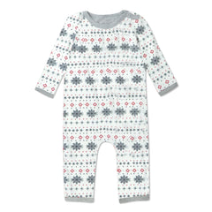 Organic Cotton One-Piece Jumpsuit Coverall