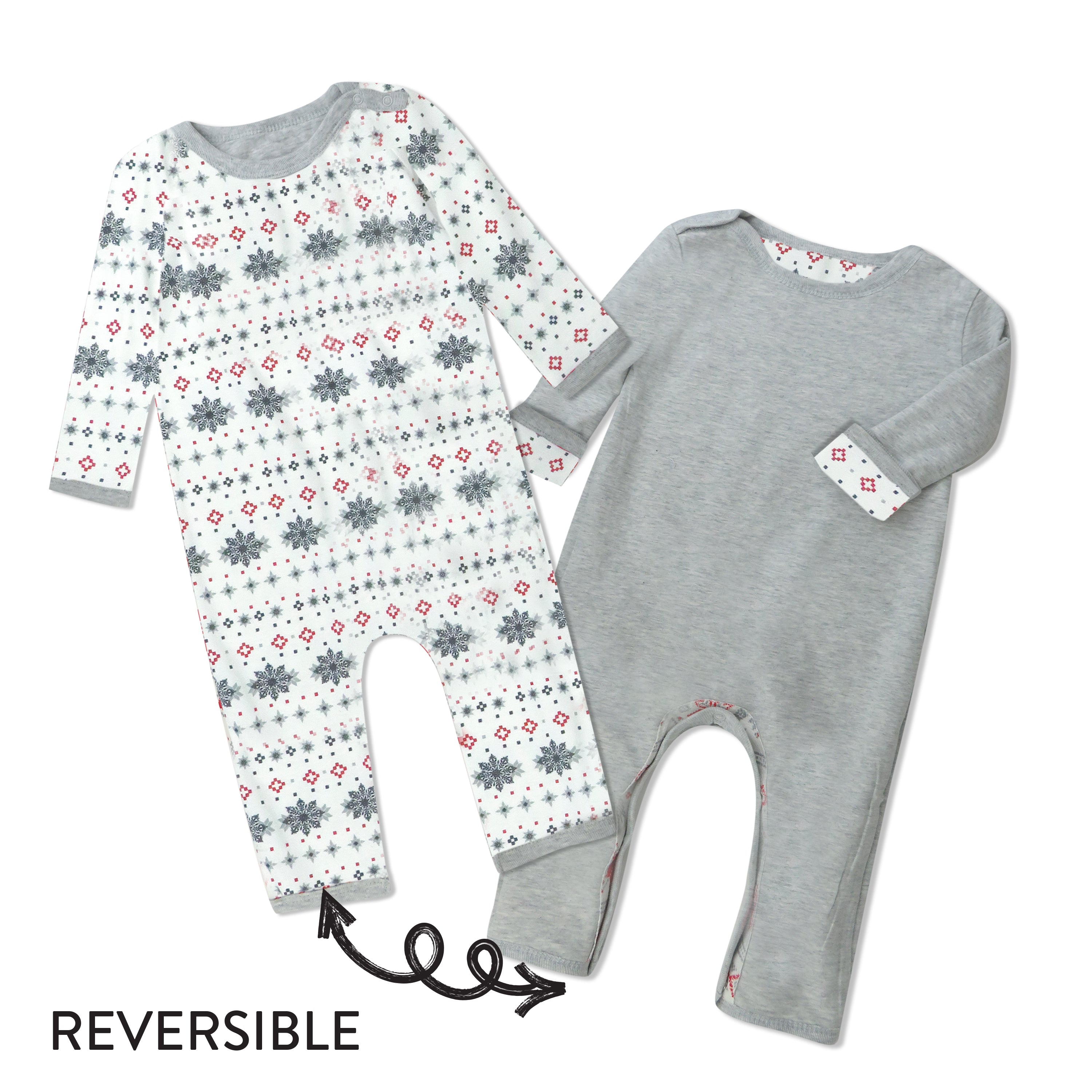 Organic Cotton One-Piece Jumpsuit Coverall