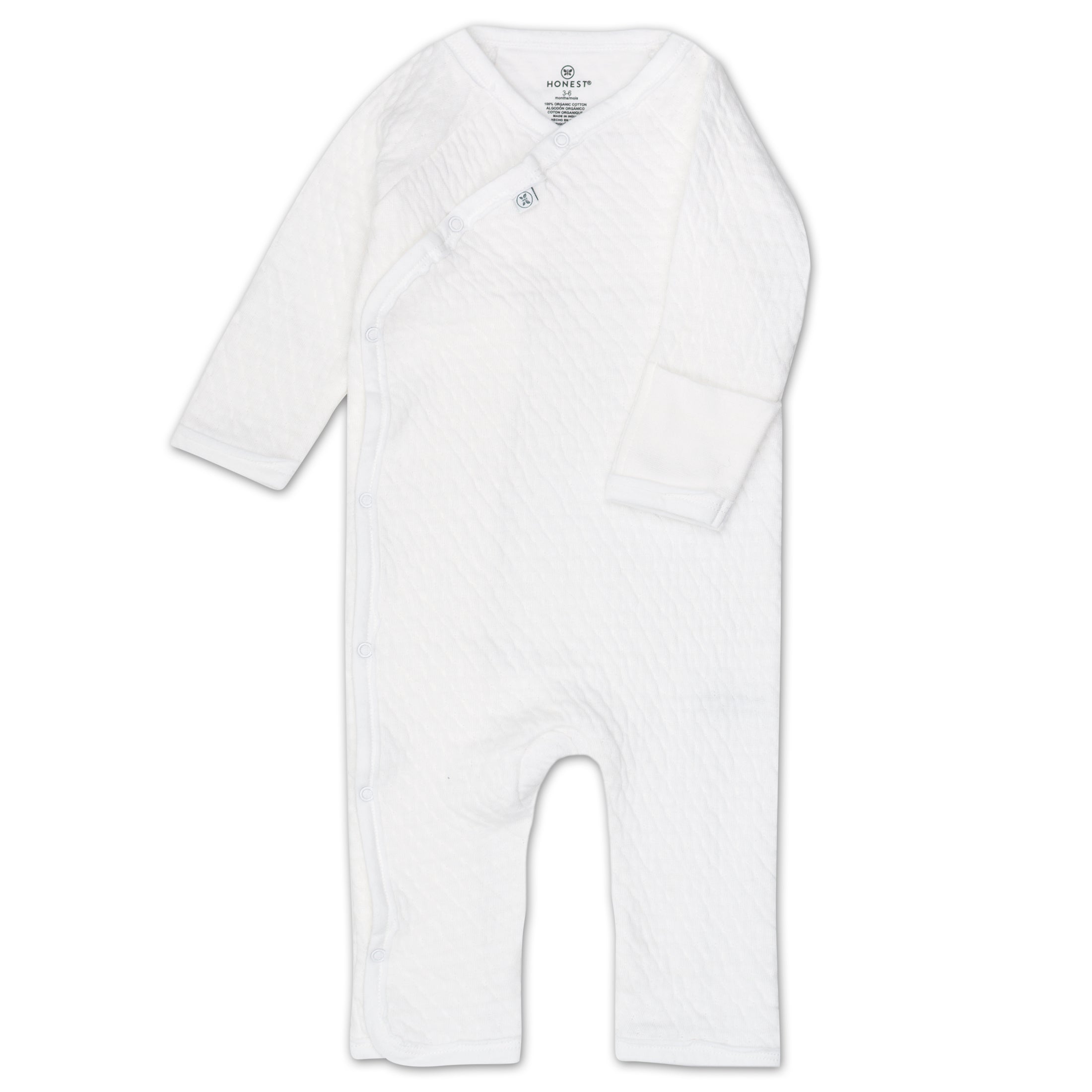 Organic Cotton One-Piece Jumpsuit Coverall