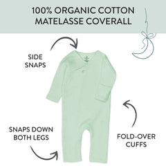 Organic Cotton One-Piece Jumpsuit Coverall