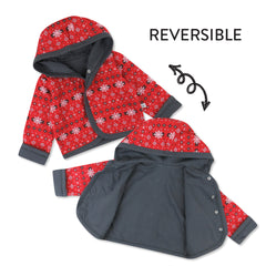 Organic Cotton Reversible Hoodie