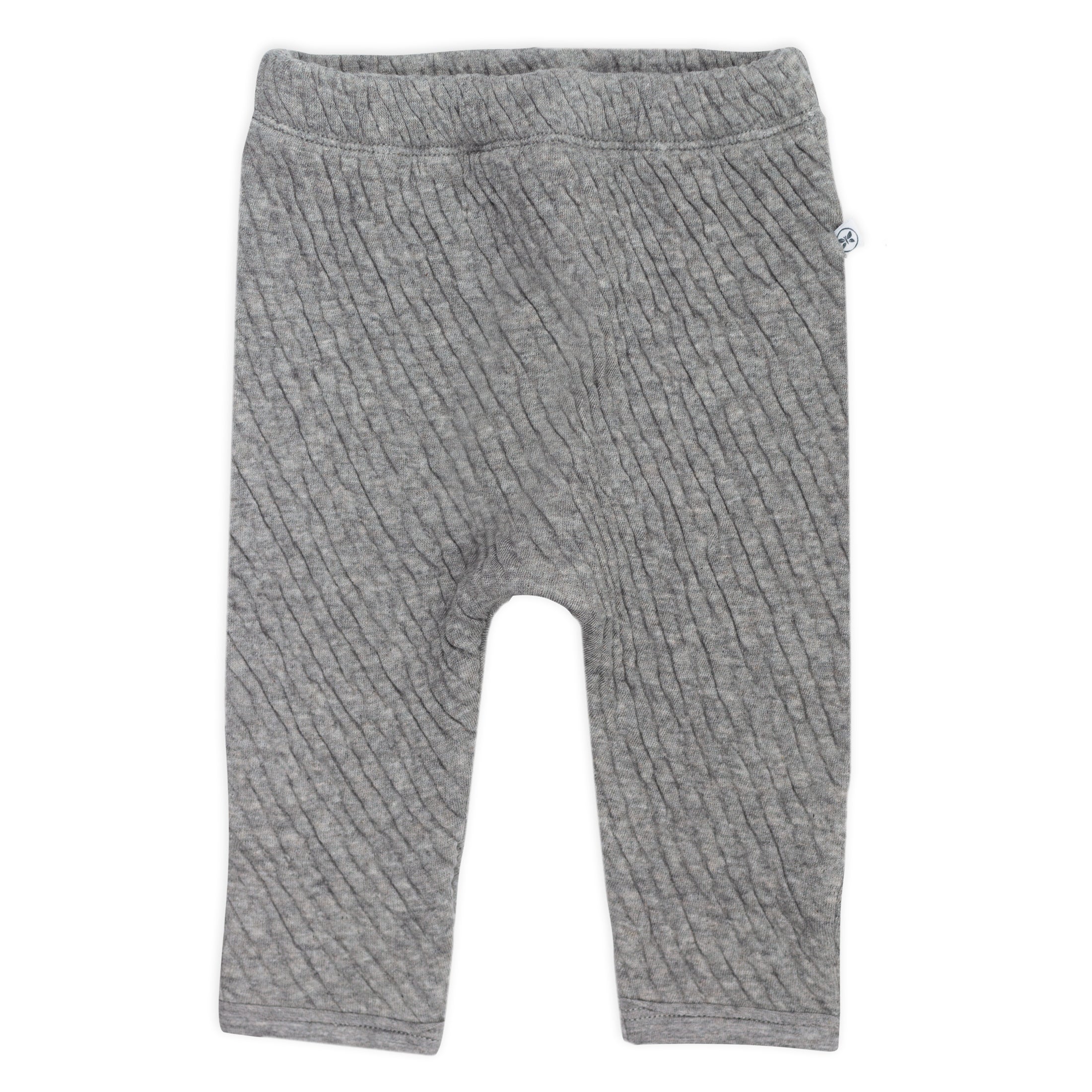 Organic Cotton Matelassé Harem Pant