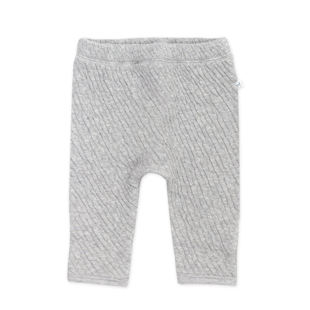 Organic Cotton Matelassé Harem Pant