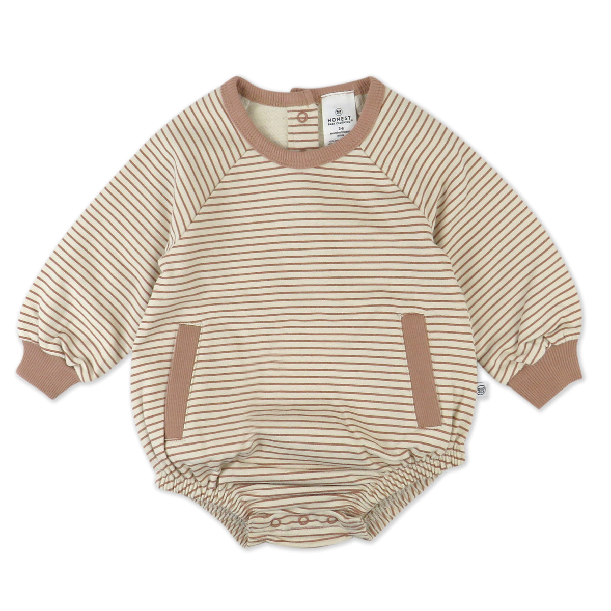 Organic Cotton One-Piece Jumpsuit Romper