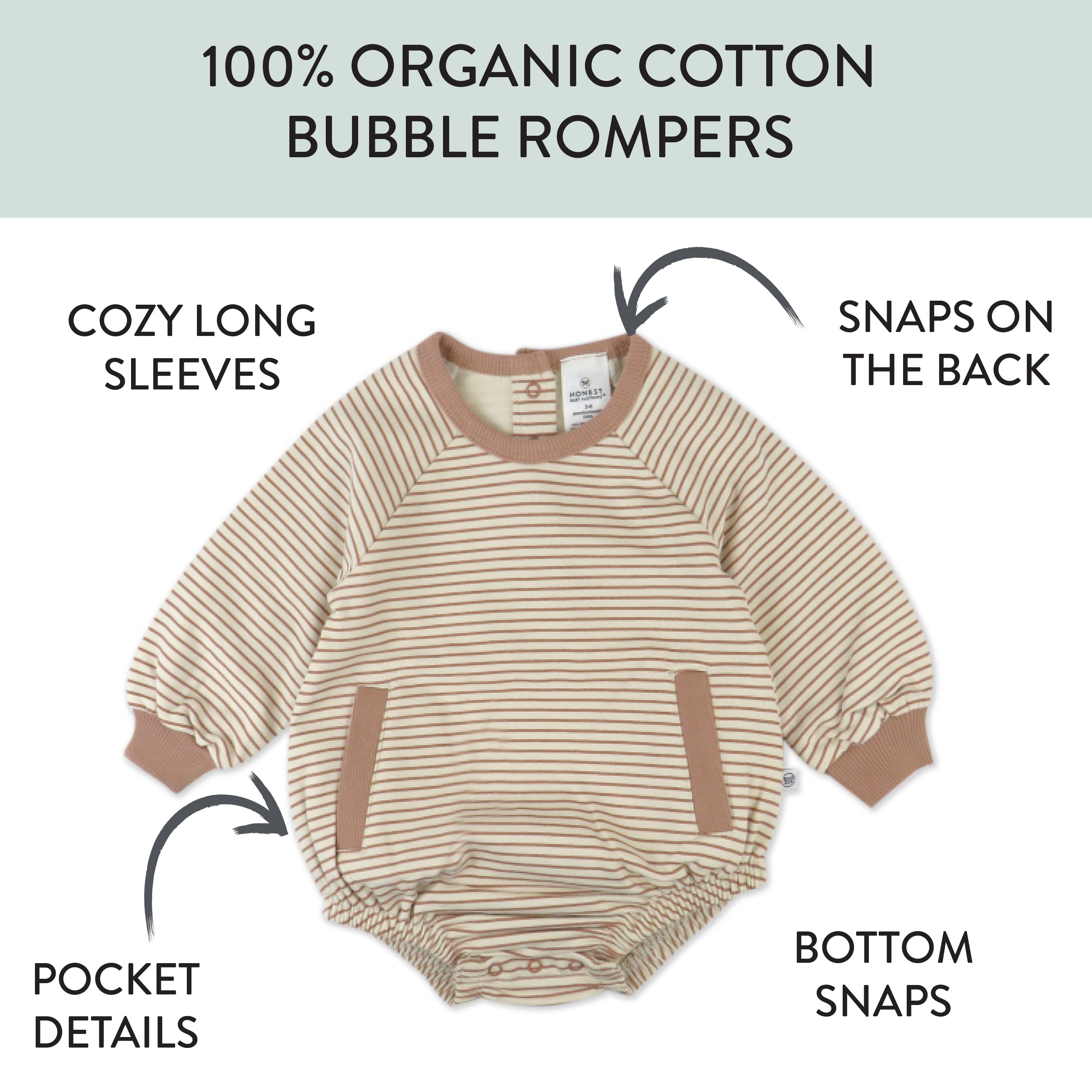 Organic Cotton One-Piece Jumpsuit Romper