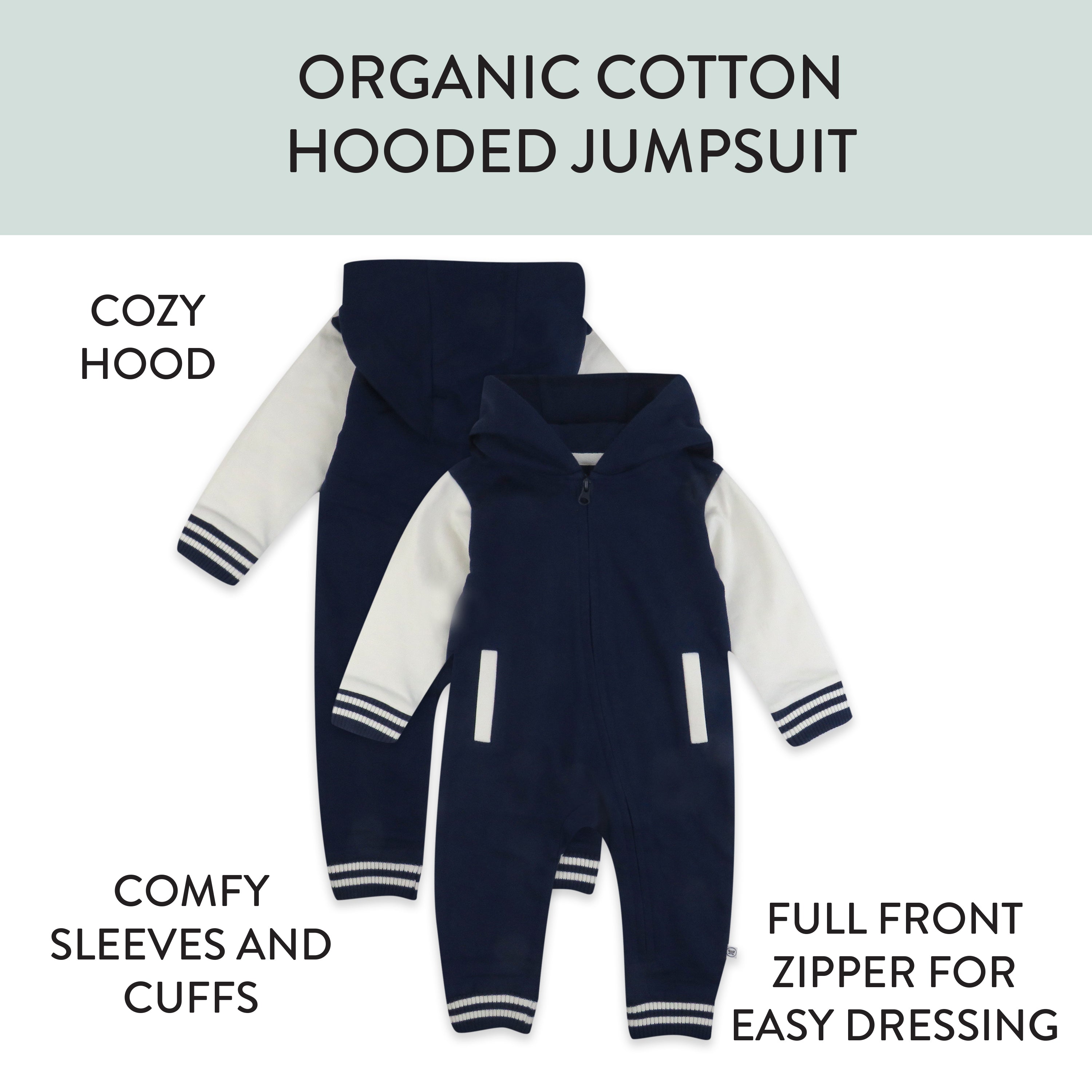 Hoodie Coverall Team Varsity