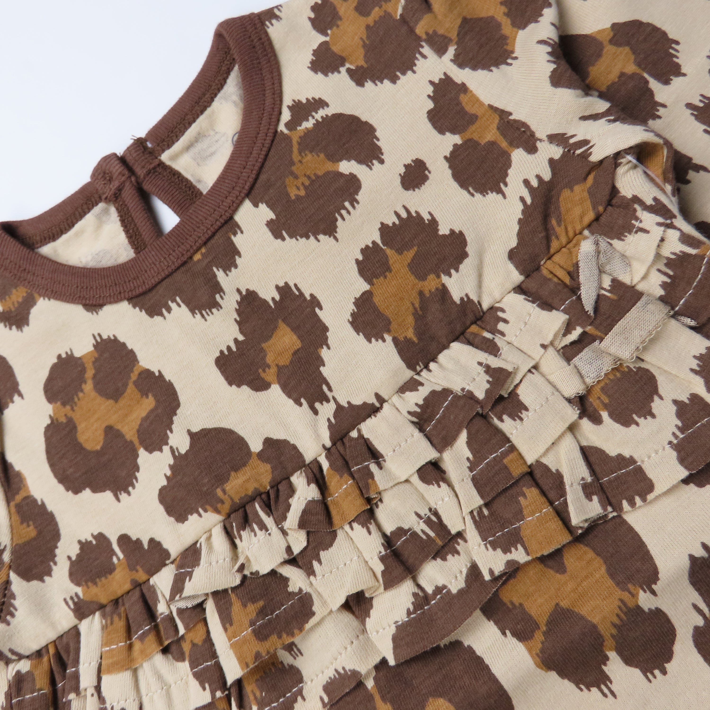 Chest Ruffle Coverall