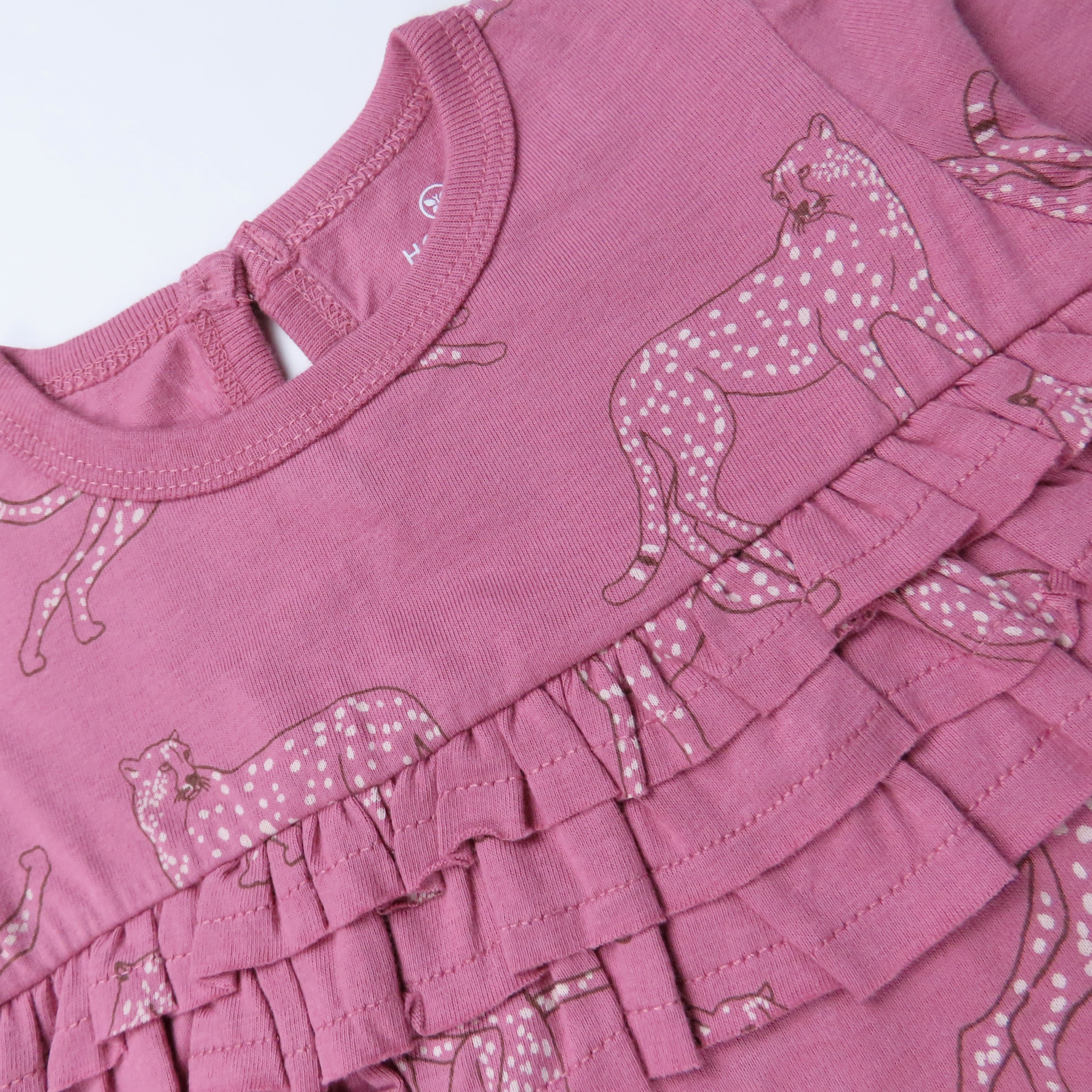 Chest Ruffle Coverall