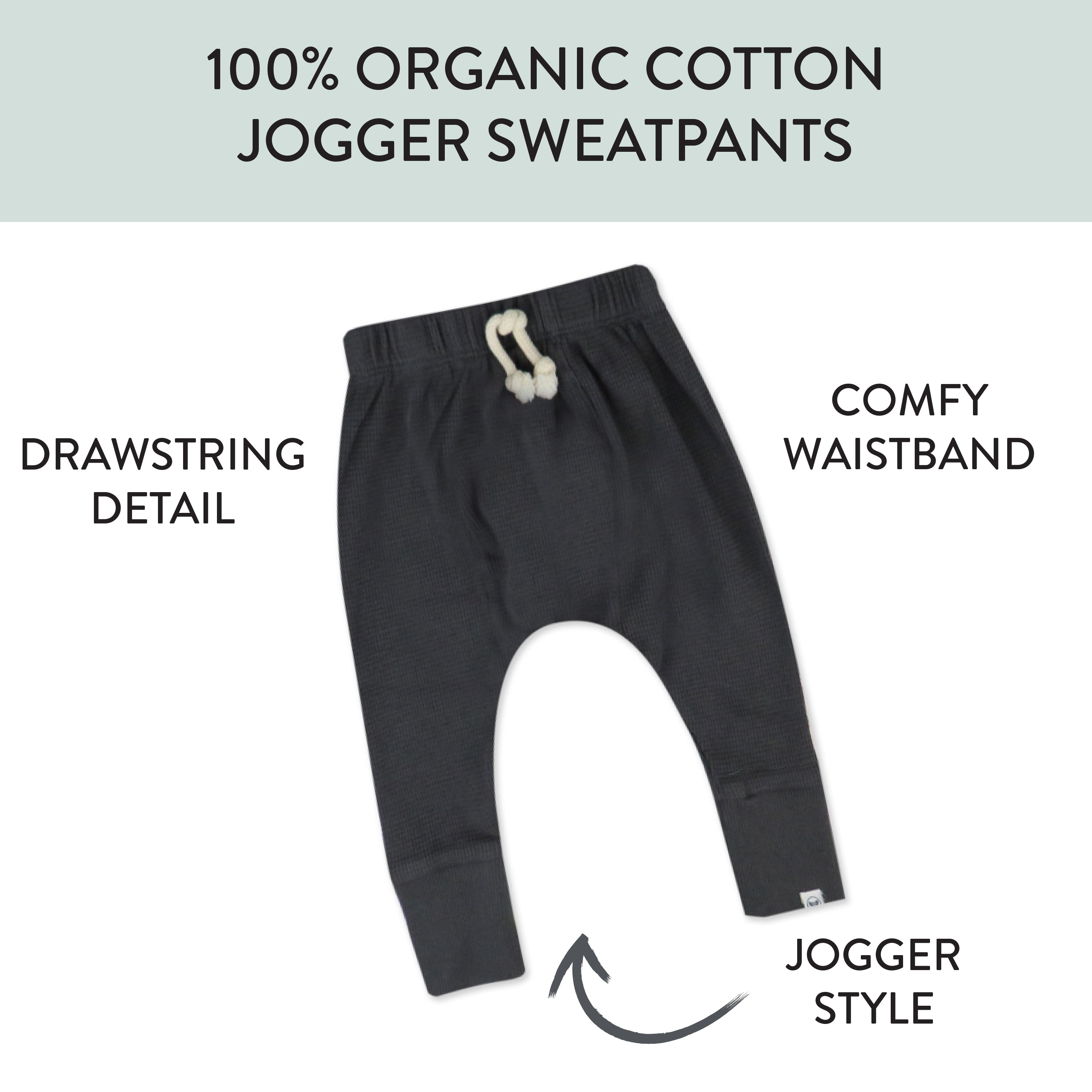 Organic Cotton Waffle Honest Pant