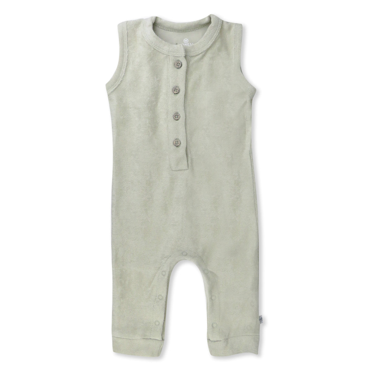 Organic Cotton One-Piece Jumpsuit Coverall
