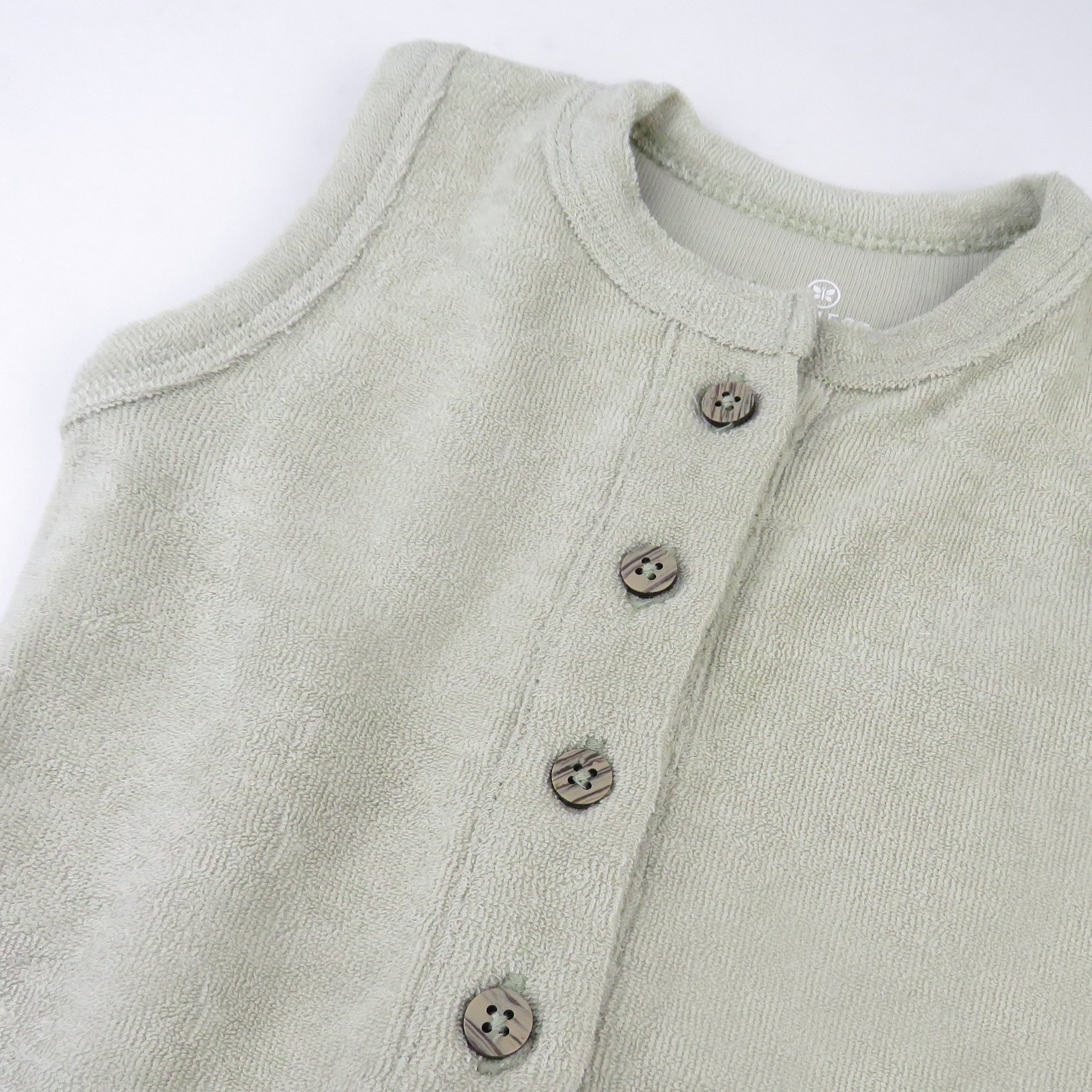 Organic Cotton One-Piece Jumpsuit Coverall