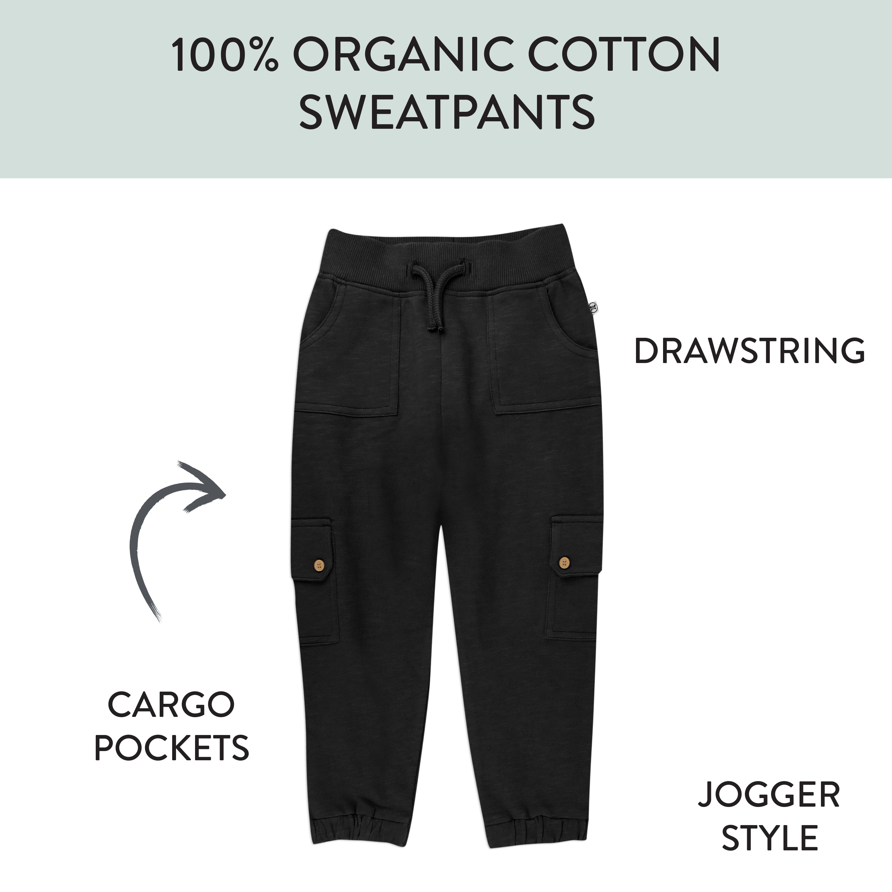 Easy Fit Cargo Sweatpant