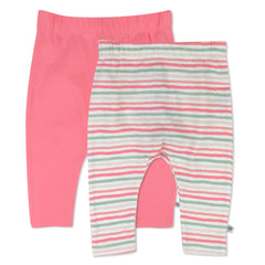 2-Pack Organic Cotton Harem Pants