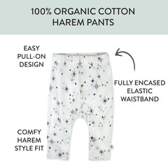2-Pack Organic Cotton Harem Pants