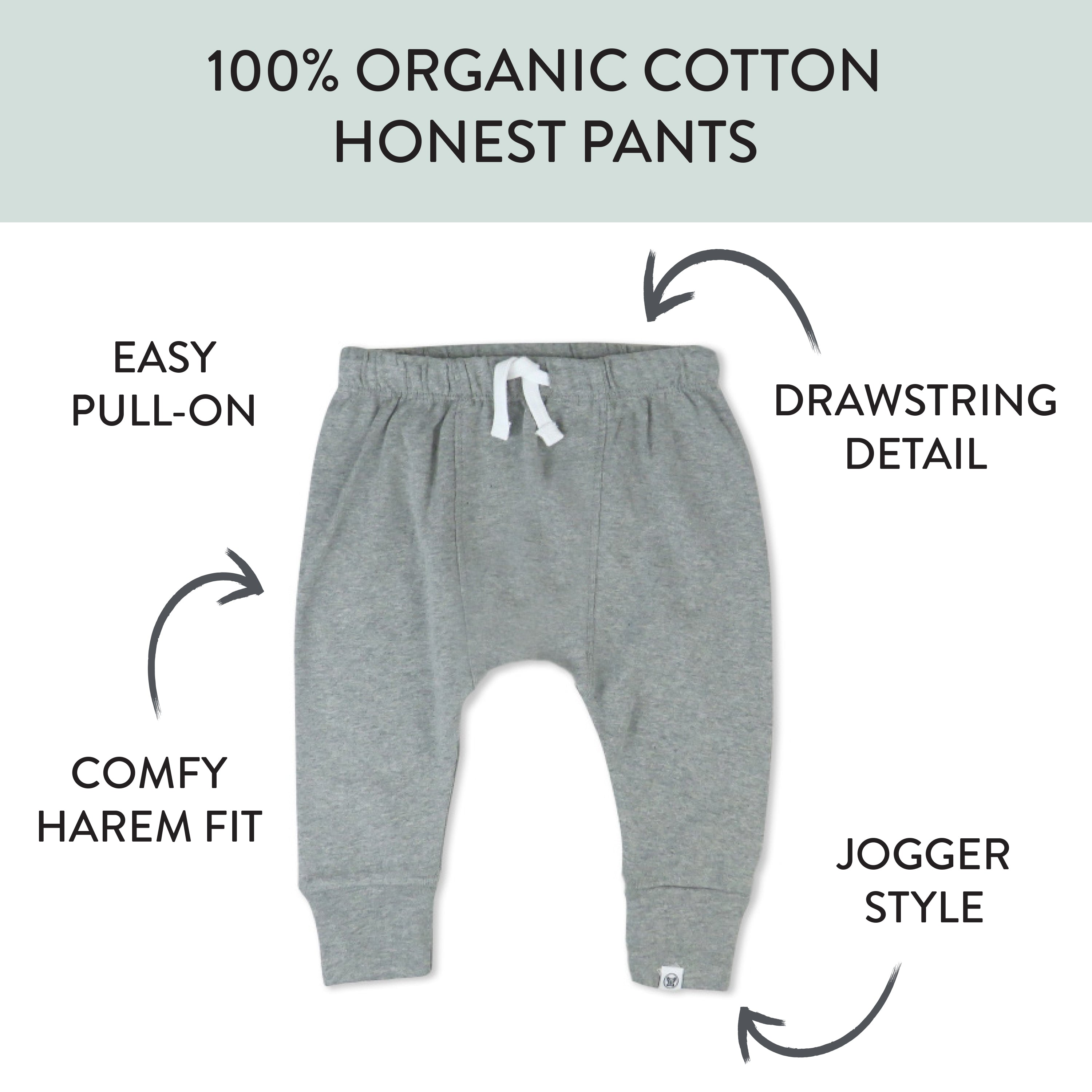 2-Pack Organic Cotton Honest Pants