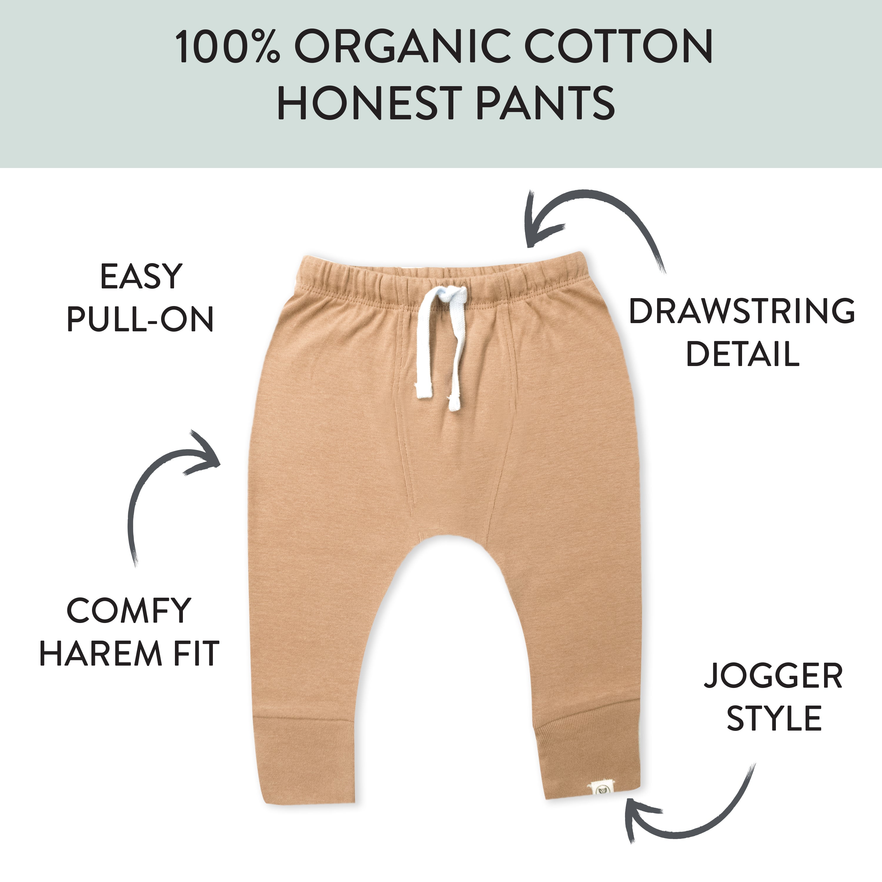 2-Pack Organic Cotton Honest Pants