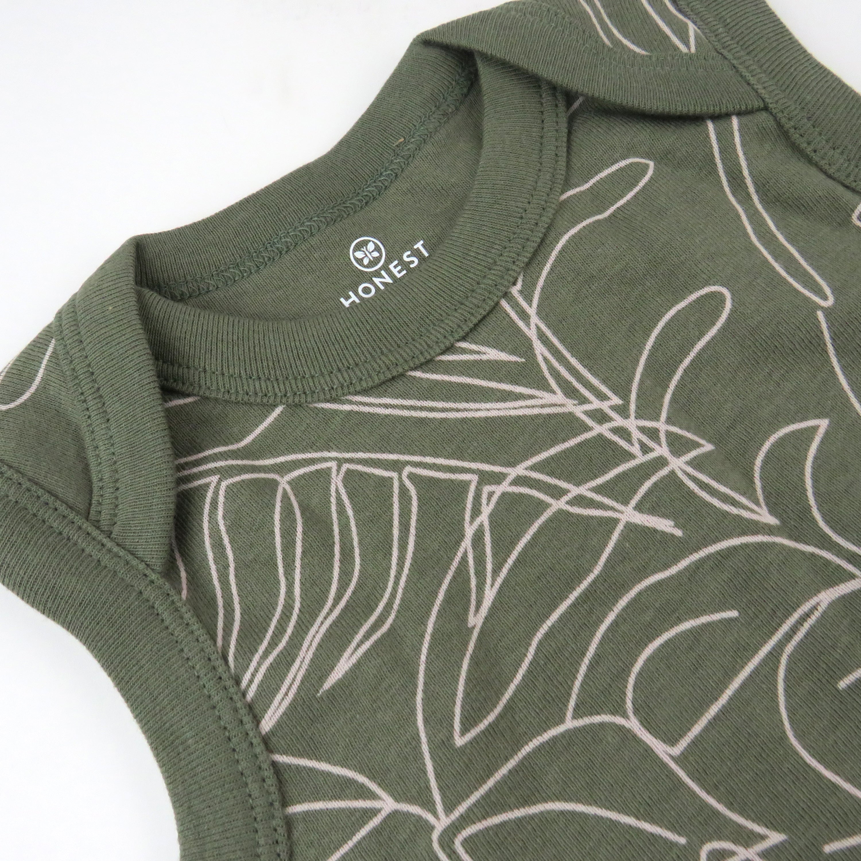 Organic Cotton Jumpsuit Romper Set