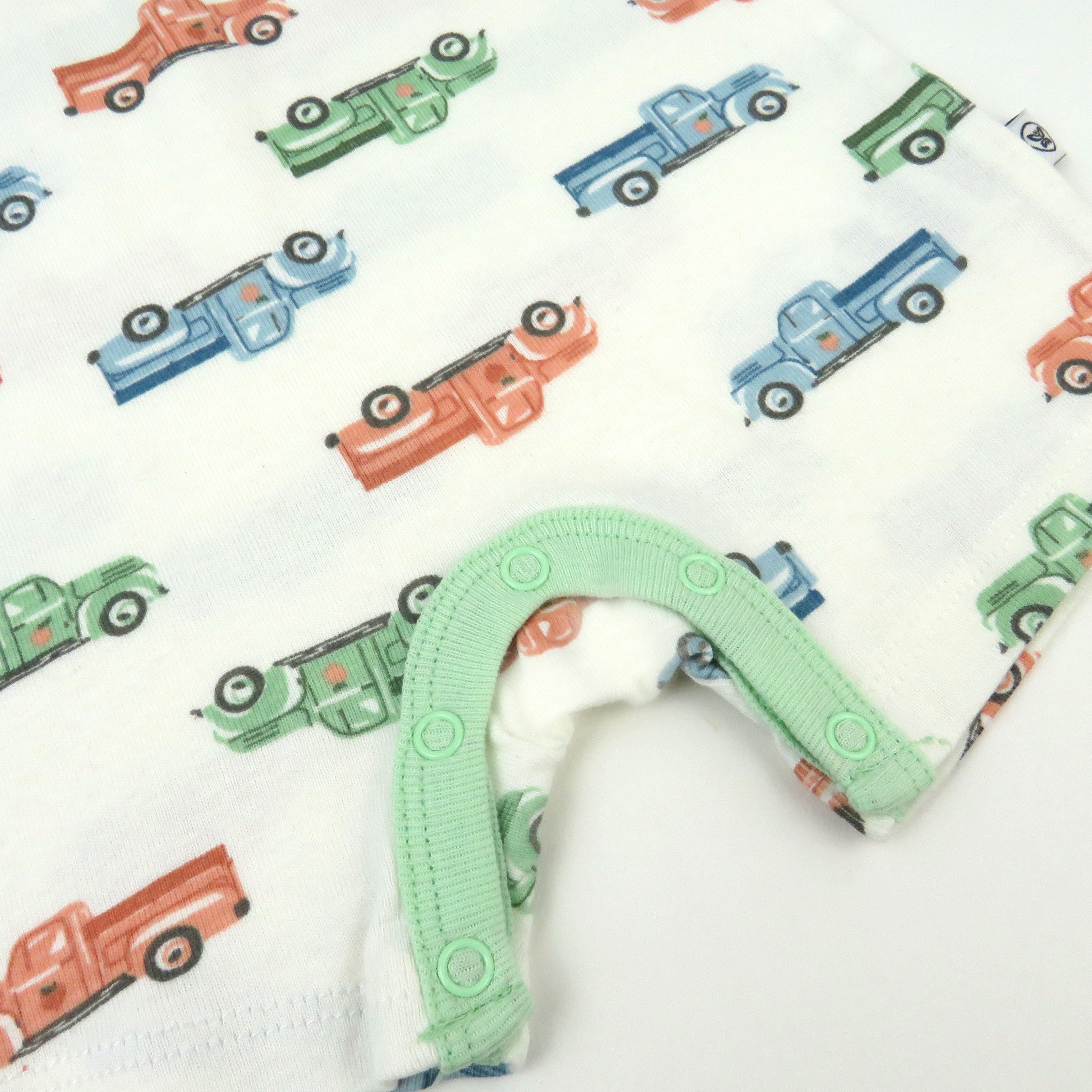 Organic Cotton Jumpsuit Romper Set