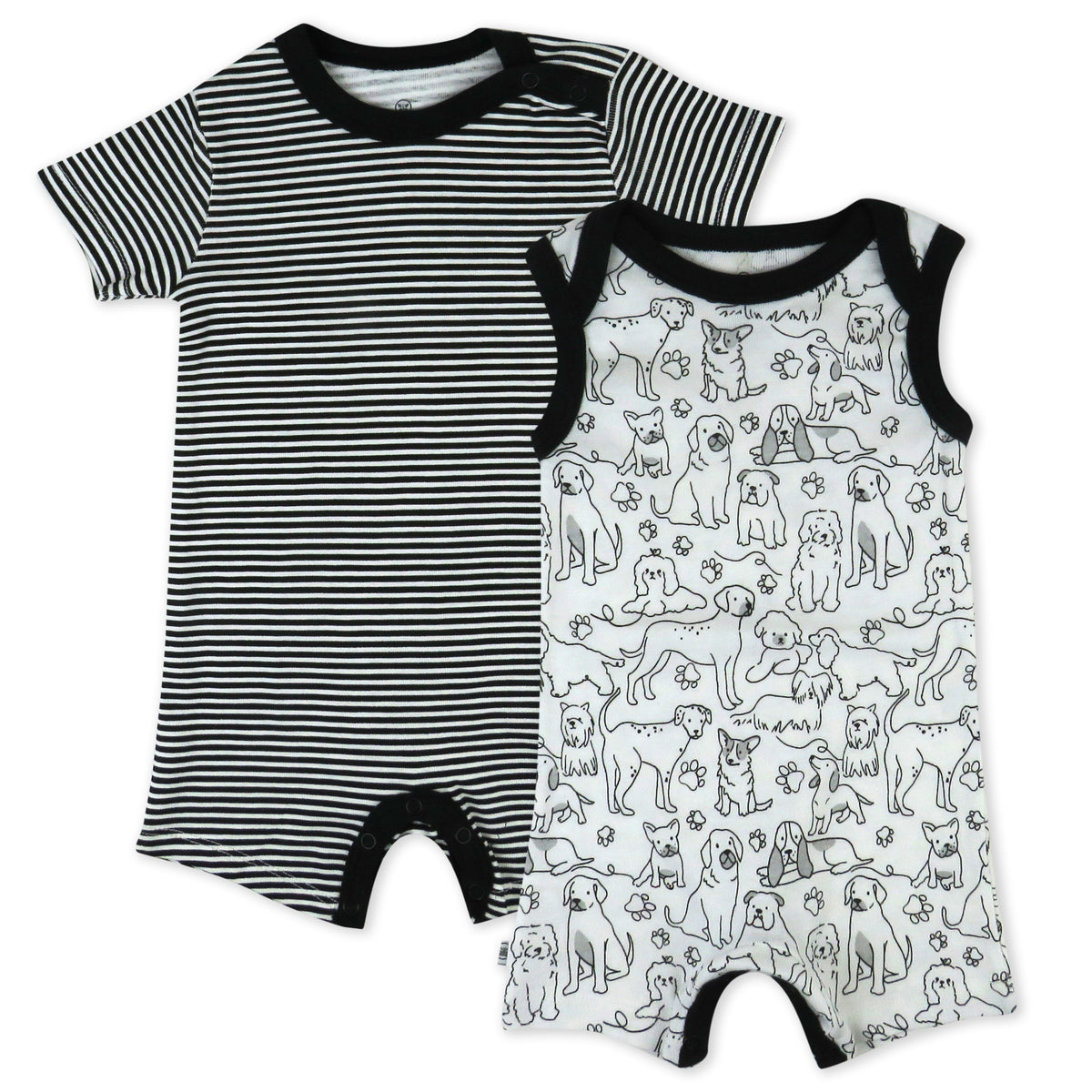Organic Cotton Jumpsuit Romper Set