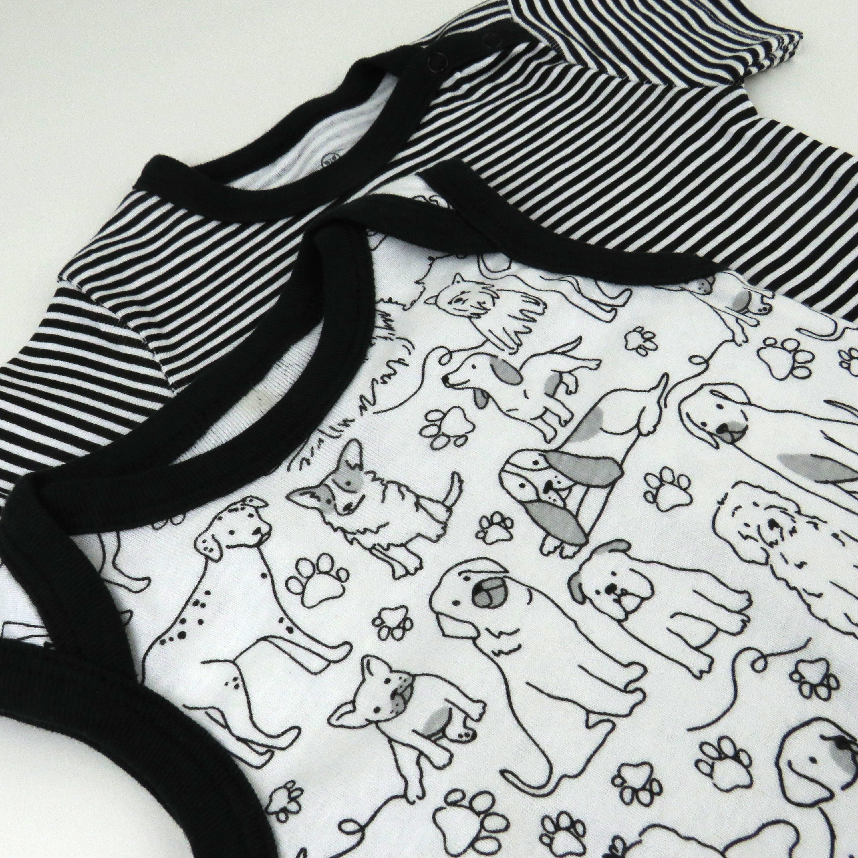 Organic Cotton Jumpsuit Romper Set