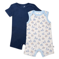 Organic Cotton Jumpsuit Romper Set